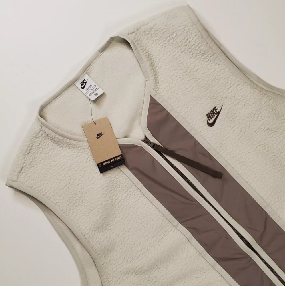 Nike Sportswear Mens Sz XL-Tall Sport Essential Full Zip Fleece Vest DD5025-072